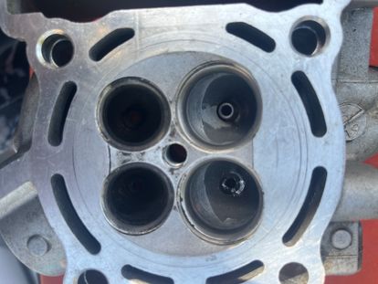 2009 Kx250f Cylinder Head