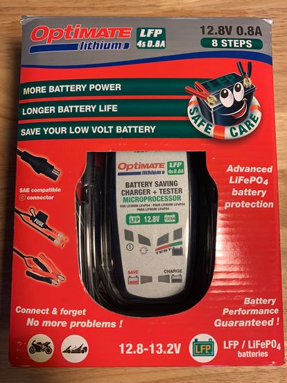 Optima Lithium Battery Charger