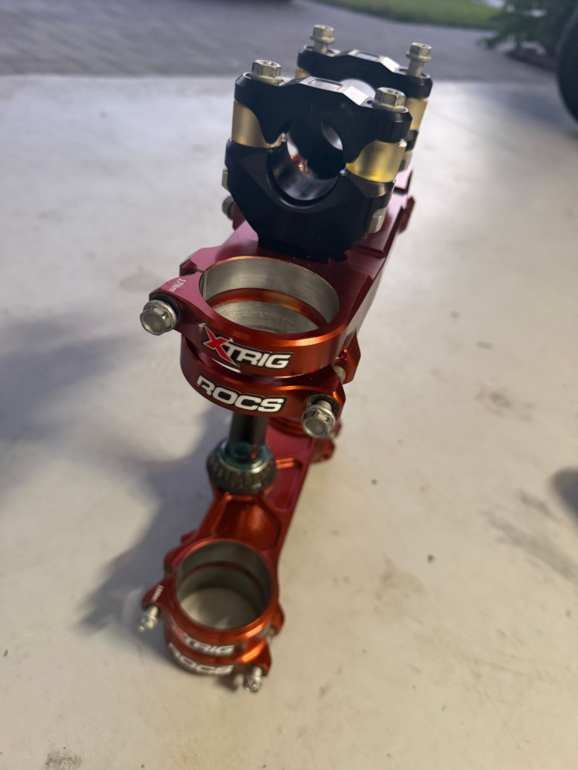 Xtrig Rocs Triple Clamps For Ktm To Run Kyb A Kit Forks 