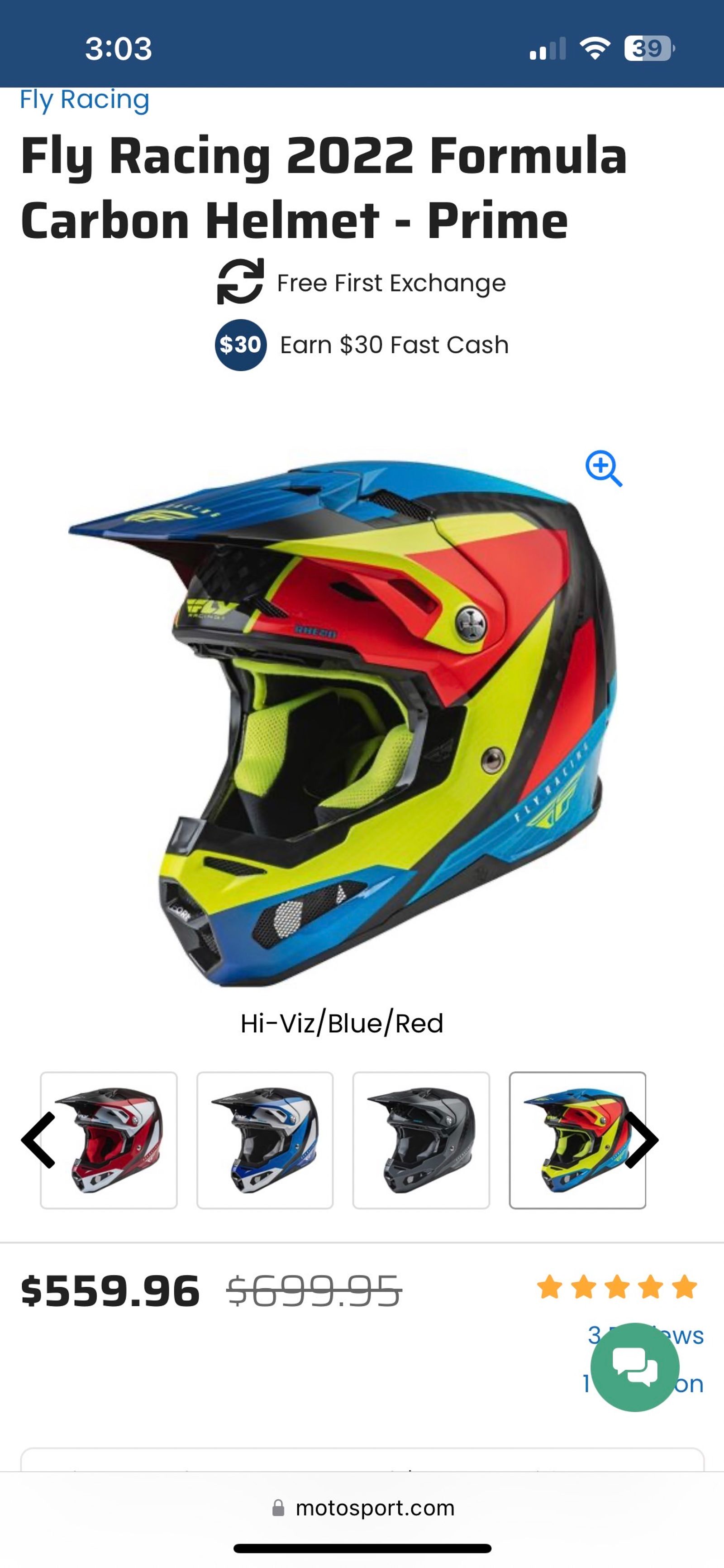 Fly Racing Helmets - Size XL