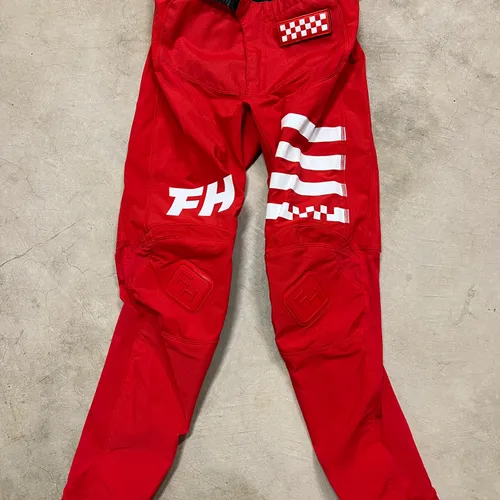 FASTHOUSE エルロッドパンツ　レッド　SIZE 32 Fasthouse Elrod Pants Red - Size 32