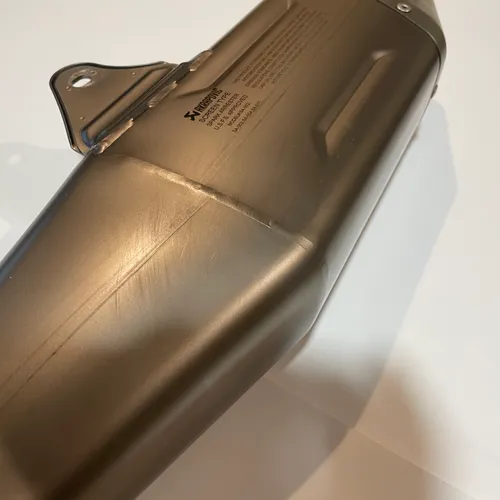 Akrapovic Titanium Evolution Exhaust System Honda Crf450R 