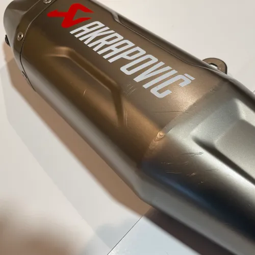 Akrapovic Titanium Evolution Exhaust System Honda Crf450R 