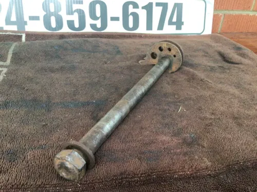 1979 Can Am 250 Qualifier Bombardier Rear axle chain adjusters nut