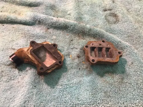 1999 YAMAHA PW80 OEM intake manifold reeds  RBB1