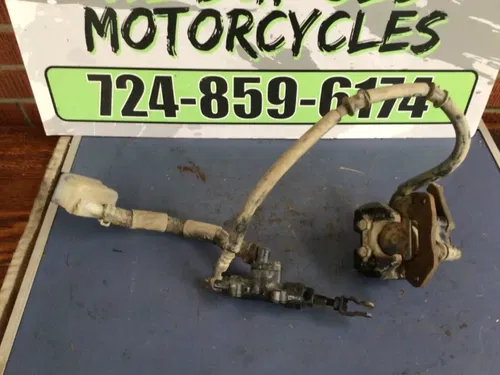 87-92 HONDA TRX 250X REAR BRAKE CALIPER MASTER CYLINDER RESERVOIR