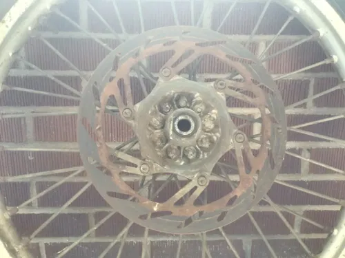 1995 KTM Dirt Bike Front Wheel Rim Tire Rotor 300 EXC