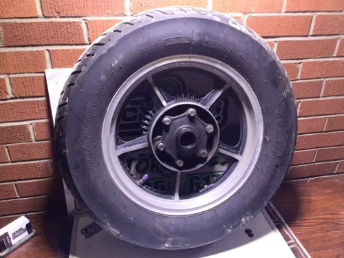 1986 85-86 Honda Magna VF700 Rear Back Wheel Rim Drum Video Tire Rim