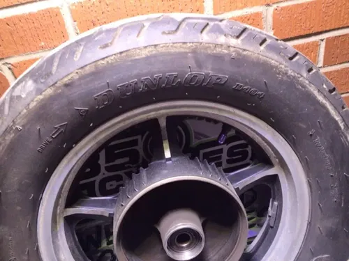1986 85-86 Honda Magna VF700 Rear Back Wheel Rim Drum Video Tire Rim