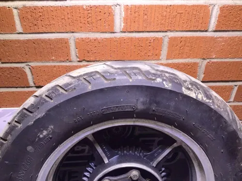 1986 85-86 Honda Magna VF700 Rear Back Wheel Rim Drum Video Tire Rim