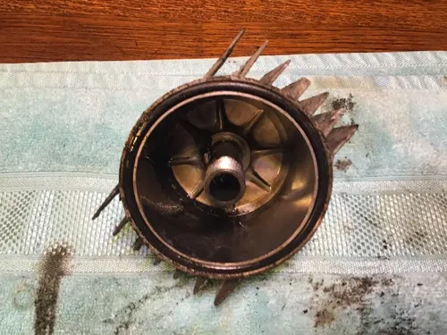 1970 Honda CB750 oil filter cover