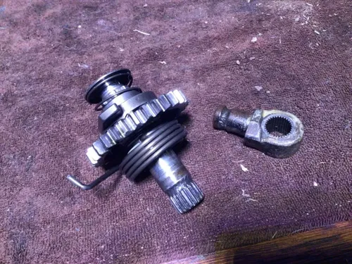 1989 - 1998 SUZUKI RMX250 KICK START STARTER KICKSTART GEAR SHAFT