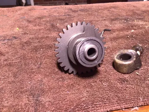 1989 - 1998 SUZUKI RMX250 KICK START STARTER KICKSTART GEAR SHAFT