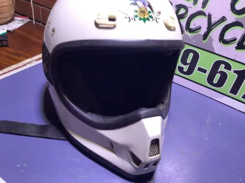 Vtg Wombat Trading Co Motocross MX Motorcycle KIDS HELMET