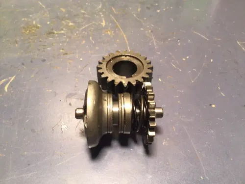 1999 Kawasaki KX125 power valve governor shaft gears assembly 2000 2001 2002 98