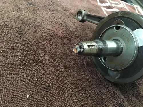 1974 Suzuki TS100 crankshaft crank rod bearings