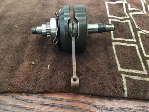 1974 Suzuki TS100 crankshaft crank rod bearings