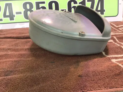 OSSA PIONEER SDR AIR BOX CLEANER LID COVER CAP TOP OEM VINTAGE USED IRZ GRAY