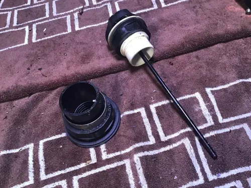 1995 Sea Doo Bombardier XP fuel neck two stroke cap two stroke dipstick