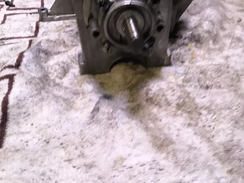 1978 Honda Hawk CB400T crankshaft cradle crank brace crank mount