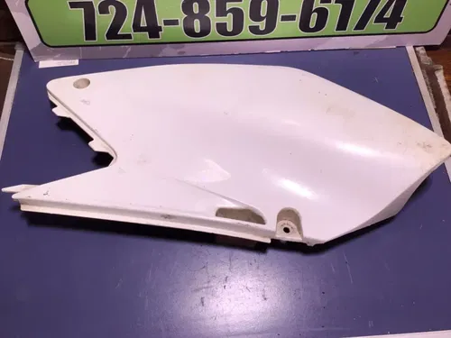 2001 Suzuki  Rm125  Right Rear Number Plate Plastics Plastic Body