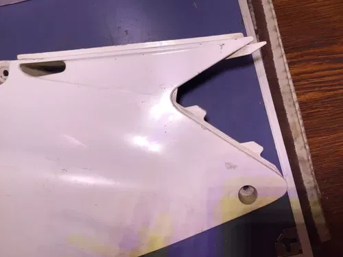 2001 Suzuki  Rm125  Right Rear Number Plate Plastics Plastic Body