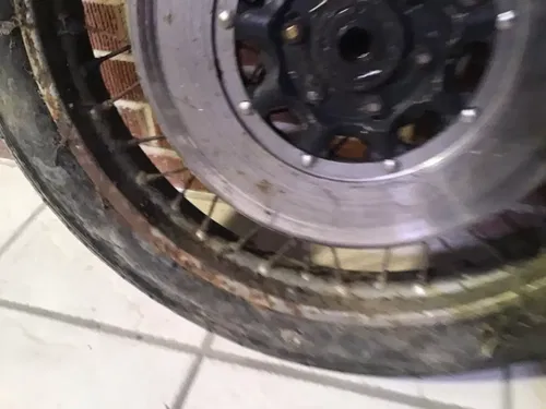 1970 Honda CB750 front wheel