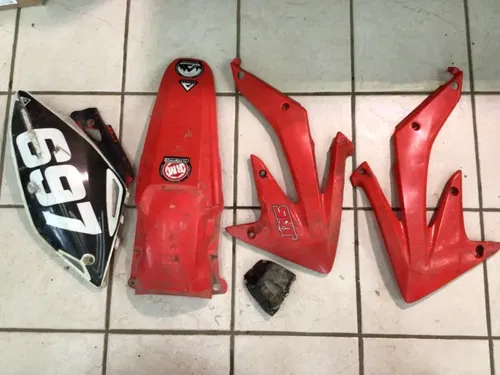 Plastic Kit Set Red Complete HONDA CRF450R 2005-2006
