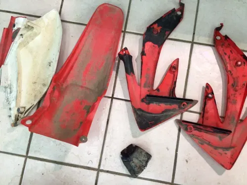 Plastic Kit Set Red Complete HONDA CRF450R 2005-2006