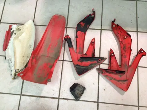 Plastic Kit Set Red Complete HONDA CRF450R 2005-2006