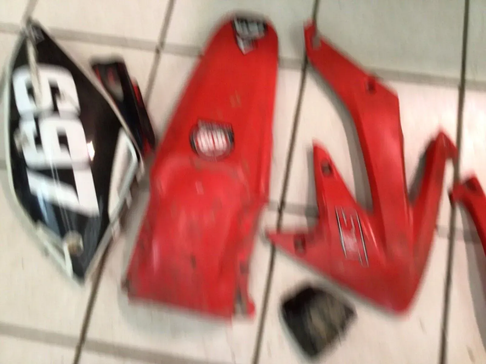 Plastic Kit Set Red Complete HONDA CRF450R 2005-2006