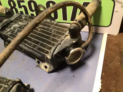1989 Kawasaki KX250 OEM RADIATOR SET rad hoses oem