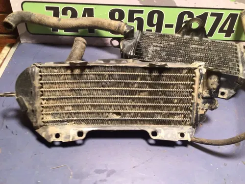 1989 Kawasaki KX250 OEM RADIATOR SET rad hoses oem