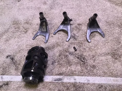 2001 Yamaha YZ250F shift cam shift forks