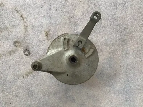 1974 Kawasaki G3SS Front and Rear Brake Plates