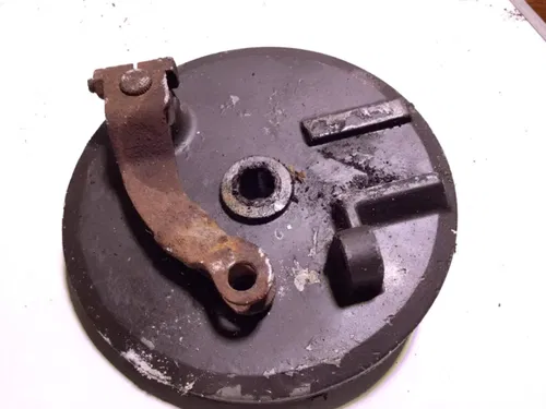 can am tnt mx1 mx2 125,175,250 front brake backing plate drum