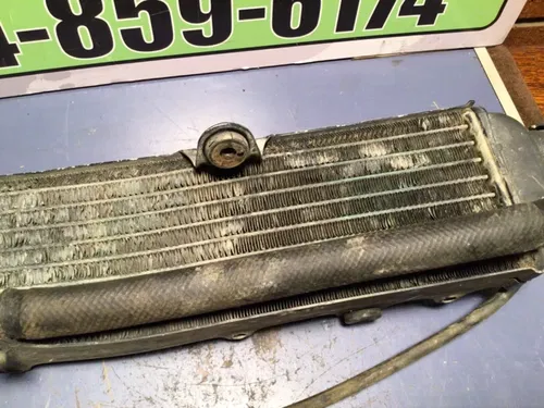 KAWASAKI KX125 KX 125 1987 87 RADIATORS HOSES RADIATOR