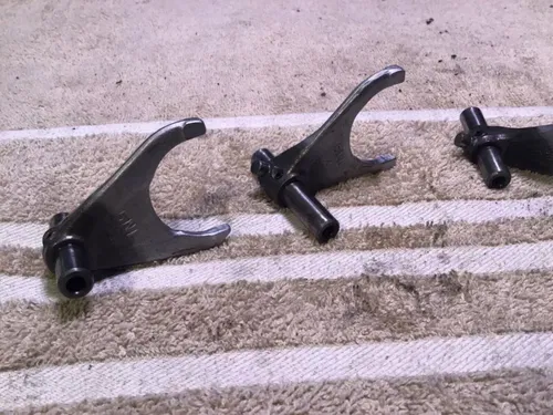 2002 Yamaha WR250F shift forks shift cam