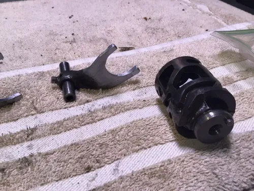 2002 Yamaha WR250F shift forks shift cam