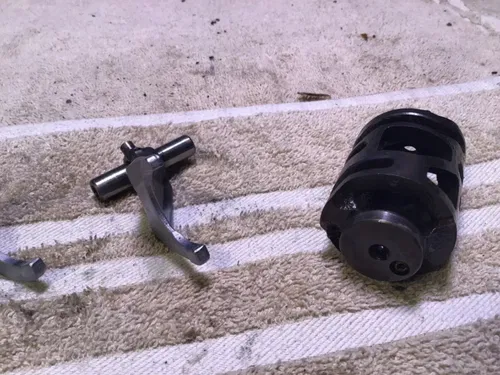 2002 Yamaha WR250F shift forks shift cam