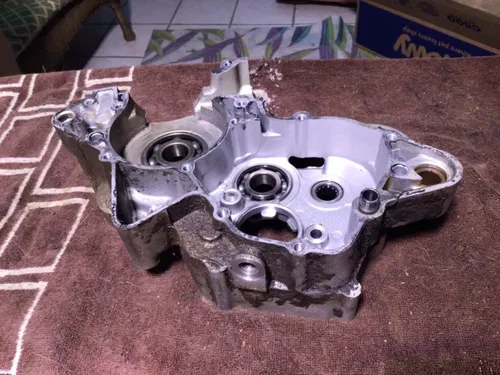 Yz125 Right Side Crankcase Crank Case Kicker Side 1993