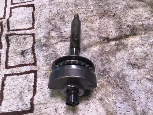1978 Honda Hawk CB400T counter balance crankshaft shaft