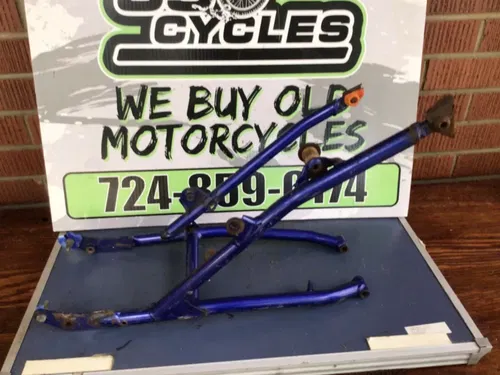 02-18 YAMAHA YZ 85 YZ85 OEM STOCK SUBFRAME REAR SUBFRAME 5PA-21190-00-P0