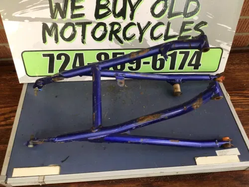 02-18 YAMAHA YZ 85 YZ85 OEM STOCK SUBFRAME REAR SUBFRAME 5PA-21190-00-P0