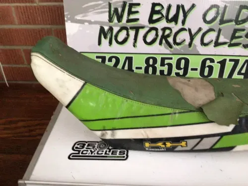 99 Kawasaki KX80 KX 80 OEM Seat Foam Cover Pan Base Saddle Assembly CORE