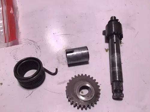 1992 89-13 CRF100F XR100R Kick Starter Shaft Spindle Gear Ratchet Spring Kicker