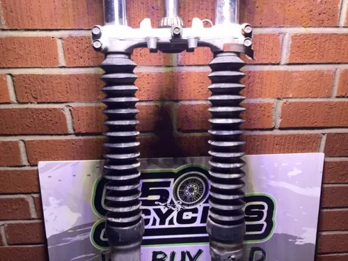 1982-83 Honda XL250R Dual Sport Front Forks Pair Showa #KB7-003 PL1098-F3+