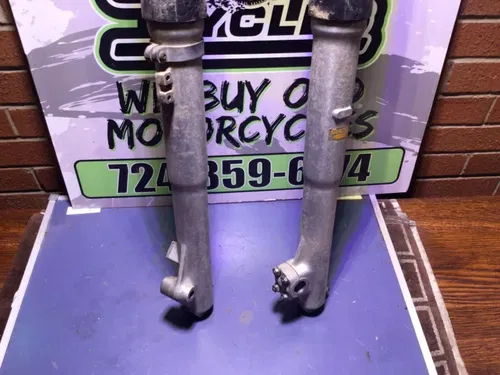 1982-83 Honda XL250R Dual Sport Front Forks Pair Showa #KB7-003 PL1098-F3+