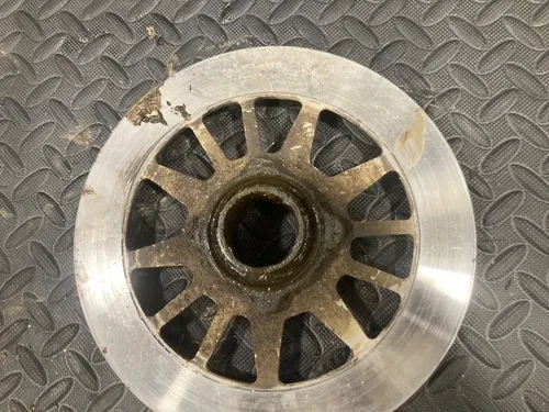 92-04 Yamaha Warrior 350 Rear Brake Rotor Hub With Brake Disc