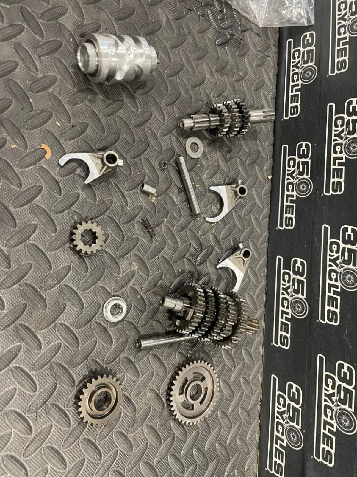 KTM65 TRANSMISSION COMPLETE GEAR BOX OEM GENUINE KTM 65 SX (2003-2008)